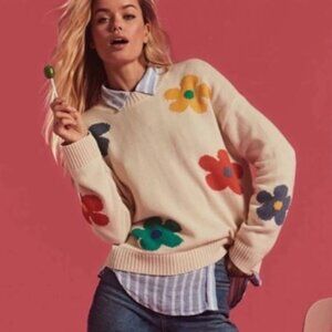 Rails Perci Ivory Daisies Sweater